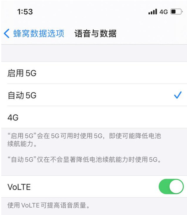 庐江苹果手机维修分享iPhone12如何关闭5g网络 